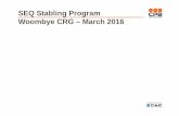 SEQ Stabling Program Woombye CRG – March 2016 › Community › Projects... · 2016-04-03 · Project update - March 2016 Upcoming construction works includes: • Ongoing earthworks