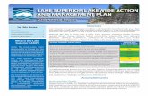 LAKE SUPERIOR LAKEWIDE ACTION AND MANAGEMENT PLANLAKE SUPERIOR LAKEWIDE ACTION AND MANAGEMENT PLAN 2018 Annual Report Overview Lake Superior is in good ecological condition. Lake Superior’s