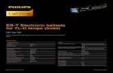 < EBT 236 TLD > < EB-T Electronic ballasts for TL-D lamps ...4.imimg.com/data4/KK/PP/MY-9070403/ebt-236-tld.pdfEB-T Electronic ballasts for TL-D lamps (India) EBT 236 TLD