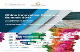 China Innovative Coatings Summit 2017 - Ringier Events · To stay ahead, companies must be quick to adopt to trends. With the multitude of products and services available, the choice