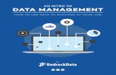 AN INTRO TO DATA MANAGEMENTvishal11.weebly.com › ... › 7 › 17678417 › intro_to_data_ebook-1.pdf · 2018-09-07 · faster querying and advanced sorting and operations programming