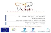 The CHAIN Project - workshop.nkn.inworkshop.nkn.in/2012/Document/slides/day2/CHAIN Project by Ruggi… · The CHAIN Project: Technical Achievements Federico Ruggieri, INFN – Project