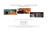 Thriving Arts : Thriving Small Communities · Thriving Arts : Thriving Small Communities Tracy, Minnesota, with a stable population of 2,128, is an agricultural community in Southwestern