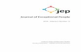 Journal of Exceptional Peoplejep.upol.cz › 2018 › Journal-of-Exceptional-People-Volume1-Number1… · from residential educational facilities..... 61 KAREL ČERVENKA Movement