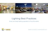 Lighting Best Practices - California Lighting Technology ... · Lighting Best Practices Smart and simple lighting upgrades for Prop 39 projects . ... High Performance Lighting System