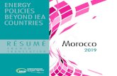 Energy Policies Beyond IEA Countries: Morocco 2019 Review 1. RESUME ET RECOMMANDATIONS CLES. 2. progressivement les subventions accordées aux combustibles fossiles. Les prix de l'essence