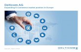 Delticom AG · 9 Delticom AG –Company Presentation 22 March 2018 Strong internal financing capability Unit 31.12.2017 31.12.2016 Non-current assets €m 79.4 78.3 + 1.4% Intangible