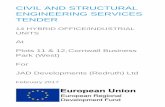 CIVIL AND STRUCTURAL ENGINEERING SERVICES TENDERjad-uk.com › ... › 02 › 004-2017-Engineer-tender-HTE.pdf · Structural Engineering Services Tender February 2017 1.3 Scope of