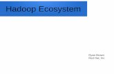 Hadoop Ecosystem · – Flume – Impala. YARN ... Spark vs. M/R Spark tries to ... Append-only logs Shard by stream Replay when consumers fail Connects real-time systems to batch