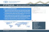 FPMA Bulletin #10, 10 November 20162 Food Price Monitoring and Analysis 10 November 2016 for more information visit the fPMa website hereINTeRNaTIONaL CeReaL PRICes Wheat export prices