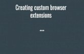 Creating custom browser extensions › hitbsecconf2018dxb... · Host Header Injection W - The host-Header tells the webserver which virtual host to use (if set up). E - Causes redirection,