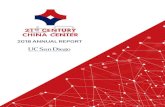 2018 ANNUAL REPORT - 21st Century China Program4 2018 Annual Report Spotlight on 21st Century China Center Scholars “Since our founding, we have sought to bring scholars and practitioners