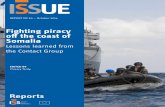 Fighting piracy off the coast of Somalia · Fighting piracy off the coast of Somalia: lessons learned from the Contact Group 5 Yemen Oman Saudi Arabia Iran Iraq Kuwait Egypt Suez