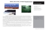 WILDLIFE PRESERVES - University of Washington › open2100 › pdf › 2_Open...WILDLIFE PRESERVES Zachary M Smith “Conservation begins with saving real places - the for-ests and