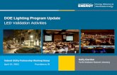 DOE Lighting Program Update · 2010-04-23 · 2 | Solid-State Lighting Program . Legislative Mandate. The DOE is directed by U.S. government policy (EPACT 2005, Section 912) to: “…