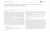 The effects of somatostatin analogue therapy on pituitary tumor … · 2017-08-25 · The effects of somatostatin analogue therapy on pituitary tumor volume in patients with acromegaly