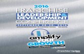 LEADERSHIP& DEVELOPMENT CONFERENCE › bizzabo.users.files... · the franchise leadership & development conference brings ceos, Presidents and top development executives together