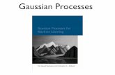 Gaussian Processes - Computer Science at UBCschmidtm/MLRG/GaussianProcesses.pdf · Gaussian Process • Stochastic ... • Type II ML for Gaussian processes: • argminα yT(K (α)