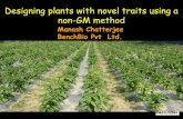 Designing plants with novel traits using a non-GM method · 2017-02-28 · Designing plants with novel traits using a ... from any gene in any organism The initial development and