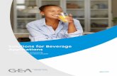 Solutions for Beverage Applications for Beverage Applications... · cialists continue to develop new technologies and solutions for the alcoholic beverages sector. Our experts can