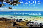 ASCIA2016 CONFERENCE · ASCIA2016 CONFERENCE 27th Annual Conference of the Australasian Society of Clinical Immunology and Allergy GOLD COAST CONVENTION CENTRE QUEENSLAND, AUSTRALIA
