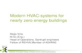 Modern HVAC-systems for nearly zero energy …...Federation of European Heating, Ventilation and Air-conditioning Associations 1 Modern HVAC-systems for nearly zero energy buildings