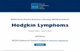 Hodgkin Lymphoma - 华人肿瘤放射治疗协作组crtog.org/UploadFiles/2016-12/95/K131268672713375.pdf · Management of Classical Hodgkin Lymphoma for Older Adults (HODG-F)." •