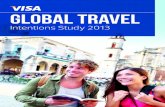 Global Travel - Visa … · The Visa Global Travel Intentions Survey 2013 was commissioned by Visa to Millward Brown. The survey was conducted with 12,631 travellers* aged 18 years