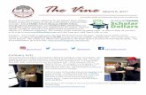 The Vine - Paso Robles Joint Unified School District · 2017-03-06 · The Vine March 6, 2017 From the desk of Superintendent Chris Williams . Several of our schools have signed up