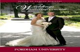 OFFICE OF CAMPUS MINISTRY W eddings › download › downloads › id › 270 › ... · PHOTOGRAPHY Professional photographers should inconspicuous as possible throughout the ceremony.