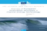 european innovation activities in marine energy technologypublications.jrc.ec.europa.eu/repository/bitstream/... · 2013 Overview of European innovation activities in marine energy