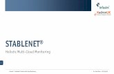 Holistic Multi-Cloud Monitoring with StableNet® › stablenet › wp-content › ... · Infosim® - StableNet® Holistic Multi-Cloud Monitoring 2 Dr. David Hock –2019/09/05 HOLISTIC