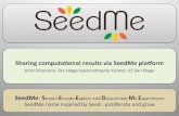 SeedMe - Blogs | SEA · Why not use existing tools?" SeedMe.org Compare SeedMe with other services Features SeedMe Figshare Dropbox & GDrive YouTube & Vimeo Flickr Content File, Image,