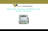 VX 520 Series APACS 40 User Guide › wp...VX 520 Series APACS 40 User Guide The information contained in this document is subject to change without notice. Although VeriFone has attempted