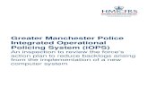 Greater Manchester Police Integrated Operational Policing ... · Introduction About our inspection Her Majesty’s Inspectorate of Constabulary and Fire and Rescue Services (HMICFRS)