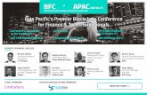 Asia Pacific’s Premier Blockchain Conference for Finance ...blockchain.fintecnet.com/uploads/2/4/3/8/24384857/bfc_apac_brochure_1.pdfFinTech Network T: +44 (0) 203 468 9461 E: dmurphy@fintecnet.com