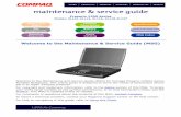 Welcome to the Maintenance & Service Guide (MSG)h10032. · Welcome to the Maintenance & Service Guide (MSG) Welcome to the Maintenance and Service Guide (MSG) for Compaq Presario