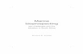 Marine Bioprospecting Booklet - | ACB...therefore entered into marine bioprospecting collaboration with leading marine bioprospectors such as the SCRIPPS Institution of Oceanography