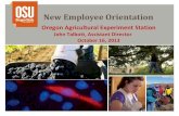 Oregon Agricultural Experiment Station › sites › agsci.oregonstate.edu › files › … · Experiment Stations, Agricultural Research Centers, ... • The Oregon Agricultural