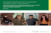 2019-20 Canada-Saskatchewan Integrated Student …...2019-20 Canada-Saskatchewan Integrated Student Loan Instructions 1 Important Information Electronic Master Student Financial Assistance
