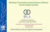 Multilayer Partnerships towards Resource Efficient and ... · local waste management policies, strategies, laws and regulations. • continued, new and innovative public-private partnerships