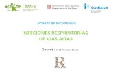 INFECIONES RESPIRATORIAS DE VIAS ALTASgestor.camfic.cat/Uploads/ITEM_6430_FORM_6880.pdf · UPDATE DE INFECCIOSES RESULTADOS: Se detectó Fusobacterium necrophorum en el 20,5 % de