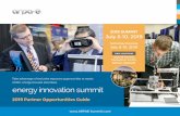 Take advantage of exclusive exposure opportunities to ...€¦ · Take advantage of exclusive exposure opportunities to nearly 2,000+ energy-focused attendees. 2019 Partner Opportunities