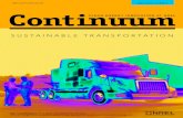 Sustainable Transportation, Continuum Magazine, Fall 2013 ... · sustainable transportation system—from developing more efficient electric and hydrogen fuel-cell vehicles to inventing
