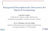 Integrated Nanophotonic Structures for Optical Computing · Conceptual viewpoint: from rules to controlled freedom •Conventional computing (Binary digIT, logic gates) •Digital