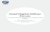 Chief Digital Officer Forum - The Innovation Enterpriseie.theinnovationenterprise.com/eb/CDOLondon2015.pdf · 2015-04-15 · opportunities, the Chief Digital Officer Forum will help