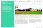 DesignGroup Design better, greener buildings. Shelley Metz ...images.autodesk.com › adsk › files › audobon-final_2.pdf · ferent sun angles would impact the building façade