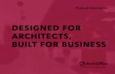 DESIGNED FOR ARCHITECTS, BUILT FOR BUSINESS · Expand the capabilities of your QuickBooks software and seamlessly sync your data to the application. Email Integration Access your