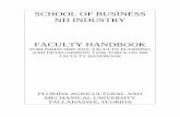 SCHOOL OF BUSINESS ND INDUSTRY FACULTY HANDBOOK Faculty Handbook.pdf · school of business nd industry faculty handbook published 2009-2010, faculty planning and development task