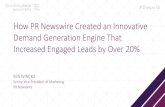 How PR Newswire Created an Innovative Demand Generation ... Demand Generation Engine That Increased
